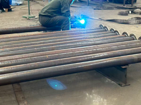 太原20#无缝注浆管加工108*6钢花管棚管